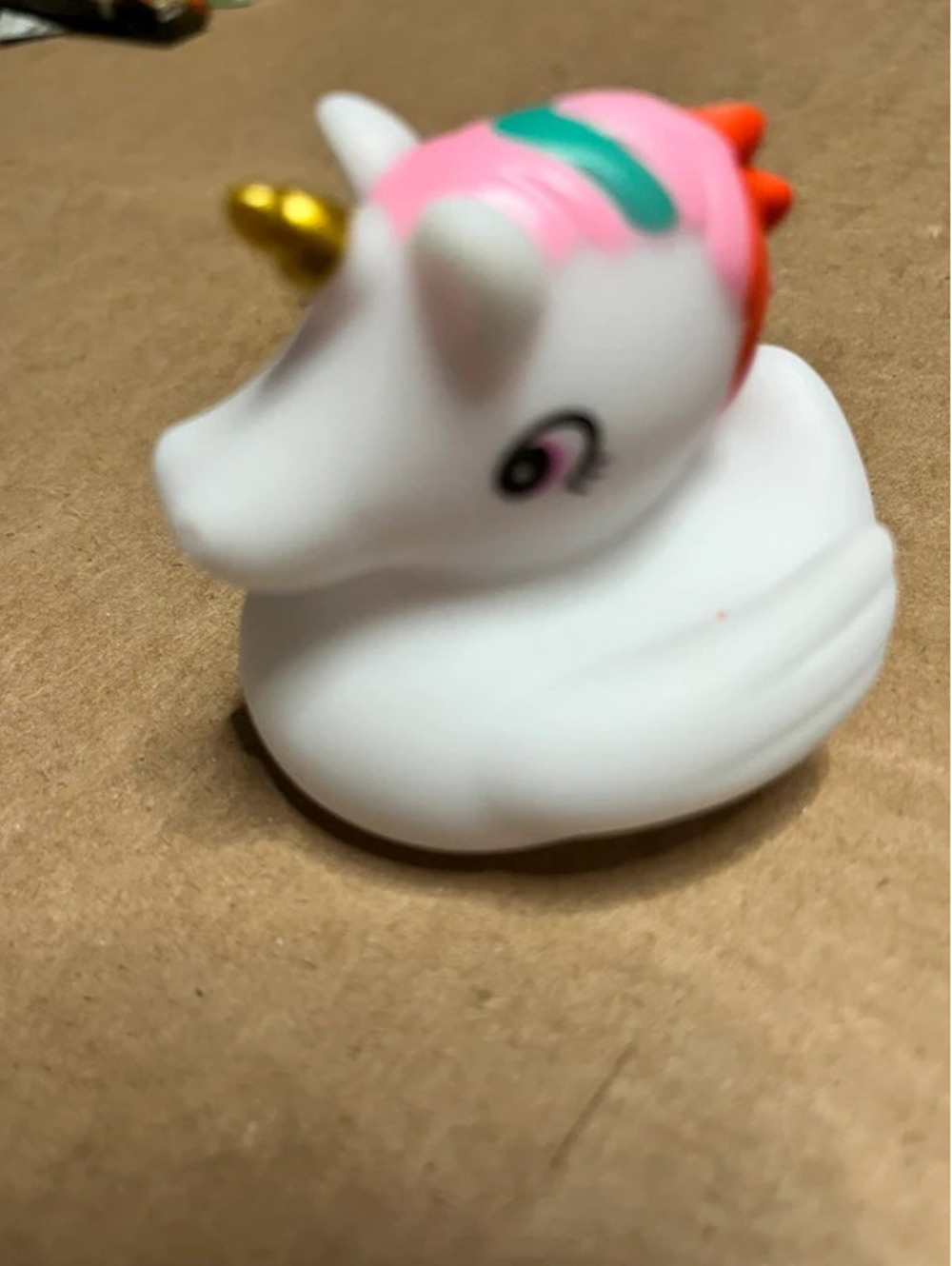 Magical Unicorn Rubber Duck for Ducking Your Fav Jeep Dash